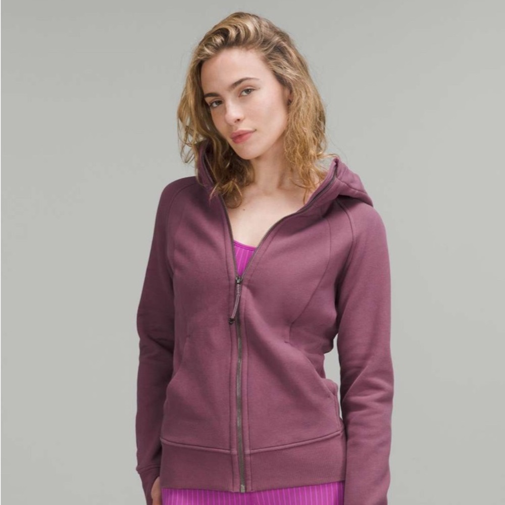 Lululemon Scuba Full-Zip Hoodie Vintage Plum Size 10
